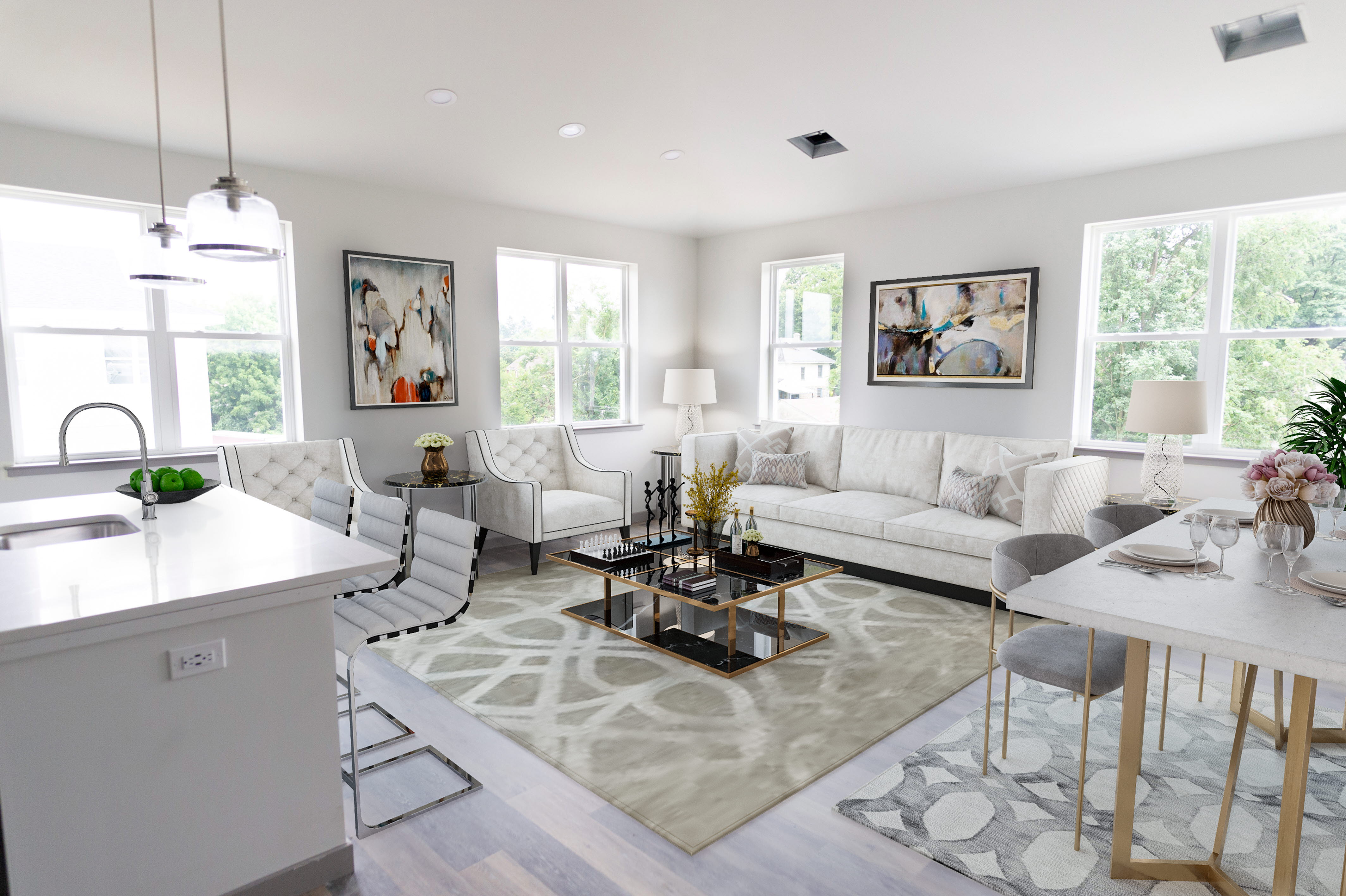 Apartments in Square Features & Photos of The Flats at